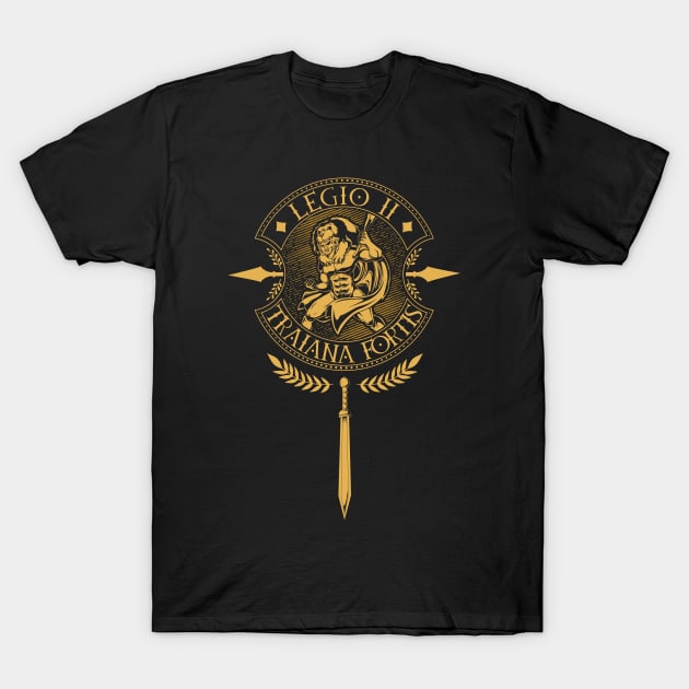 Legio II Traiana fortis - Roman Legion T-Shirt by Modern Medieval Design